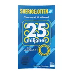 Sverigelott med kuvert