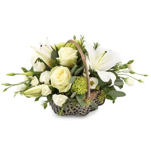 Wit bloemstuk