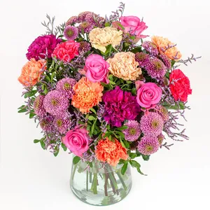 Radiant Floral Greeting