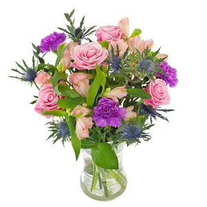 Bouquet fleurs lumineuses