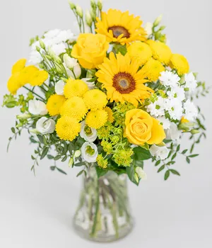 Sunny Sunflower Bouquets Delivery with Eflorist