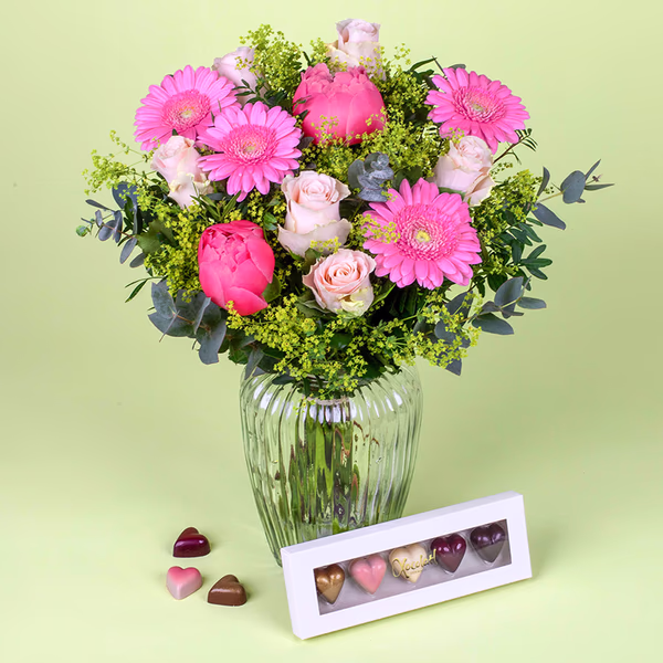 Flower Joy with Chocolate