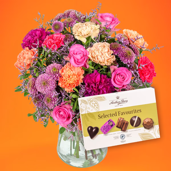 Colors and chocolate luxury