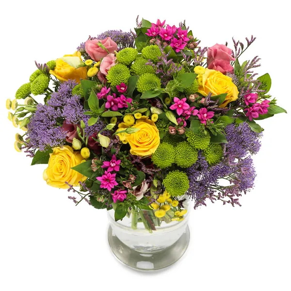 Blooming flowerfield