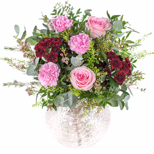 Valentinsdagsbuketten