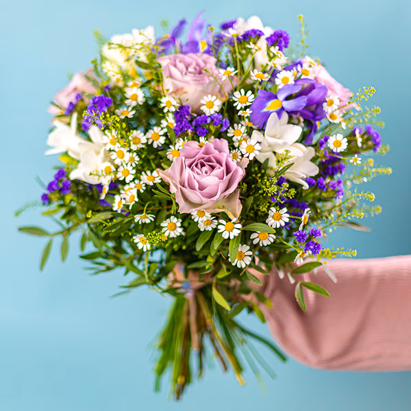 pink and purple bouquet