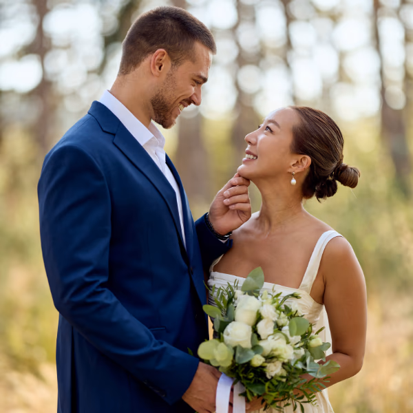 Hochzeitstag blumen