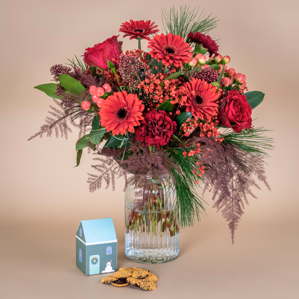 Chocolate and flowers