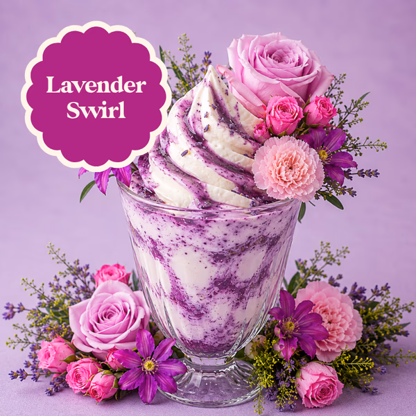 flowers and ice cream