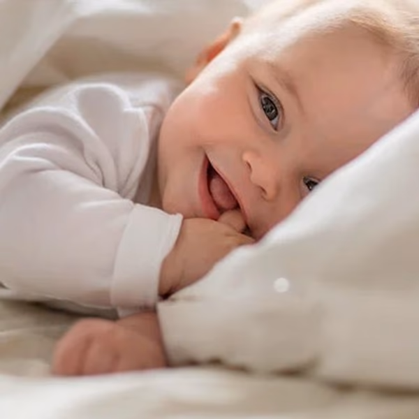a smiling baby