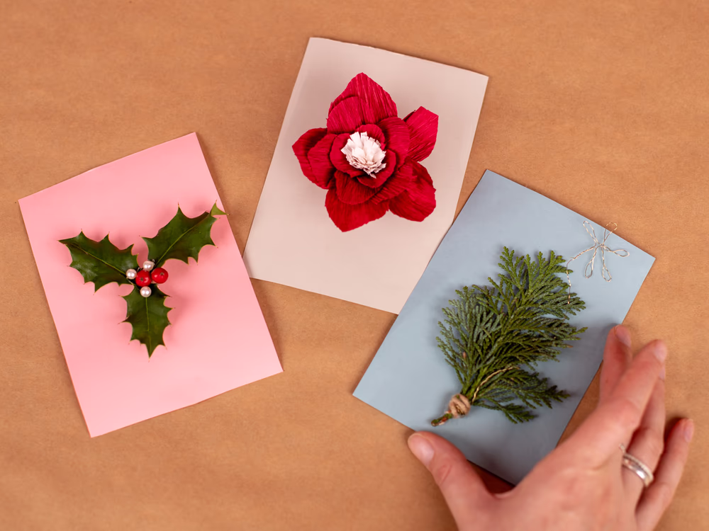 weihnachtskarte basteln