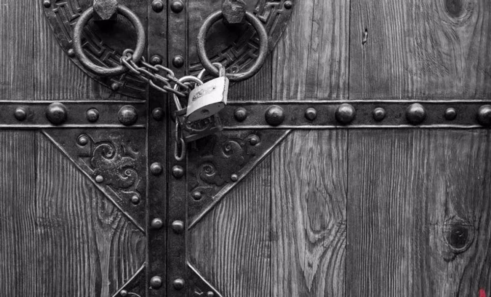 locked doors