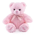 Pink teddy (18cm)
