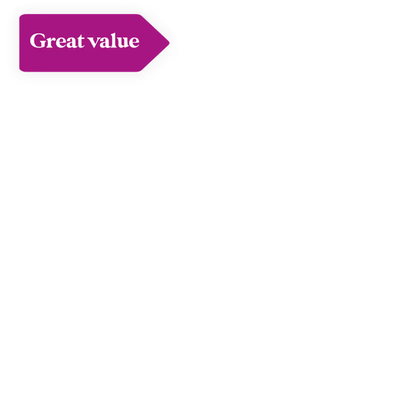 Great value