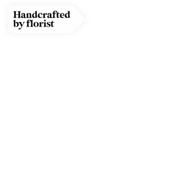 Handcrafted by florist