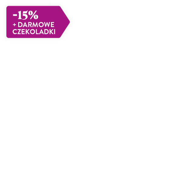 -15% + DARMOWE CZEKOLADKI