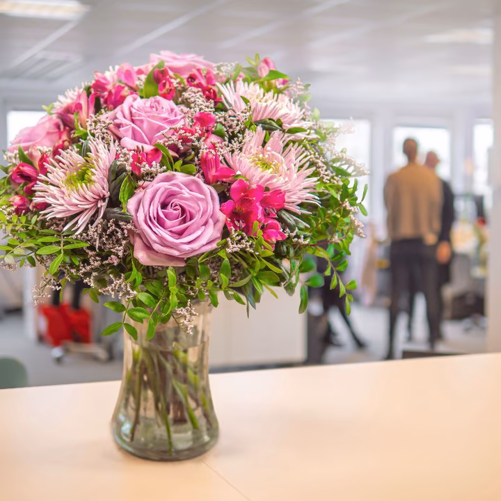 Blumen für das Büro